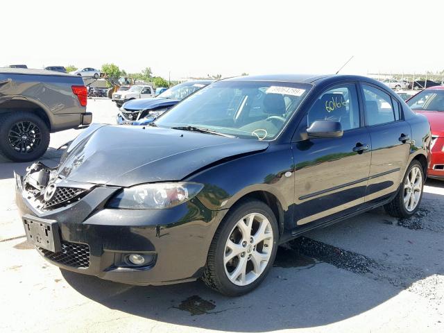 JM1BK32F981168702 - 2008 MAZDA 3 I GRAY photo 2