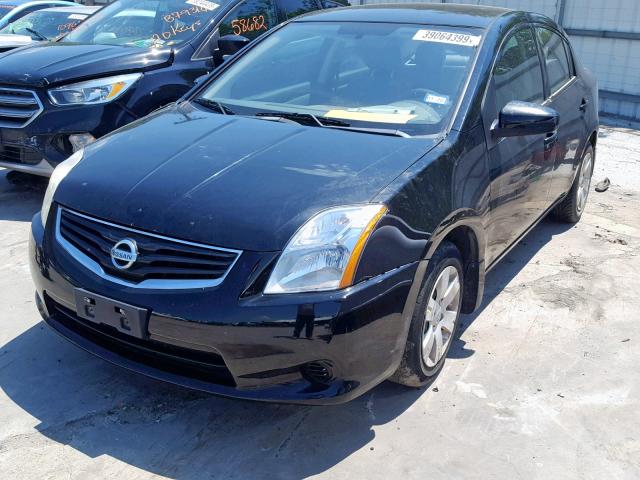 3N1AB6AP2AL636956 - 2010 NISSAN SENTRA 2.0 BLACK photo 2