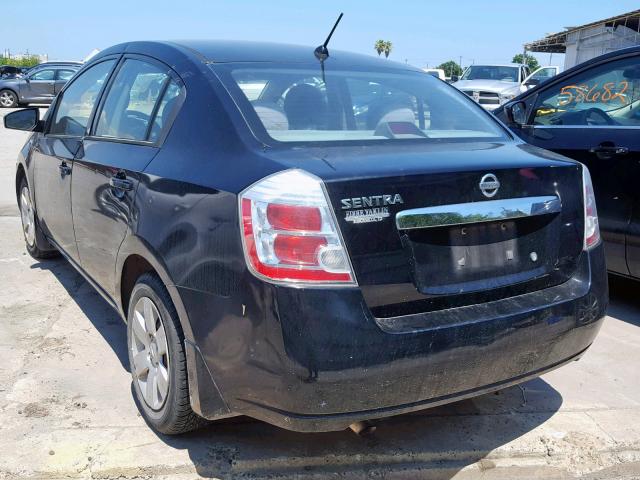 3N1AB6AP2AL636956 - 2010 NISSAN SENTRA 2.0 BLACK photo 3