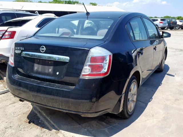 3N1AB6AP2AL636956 - 2010 NISSAN SENTRA 2.0 BLACK photo 4