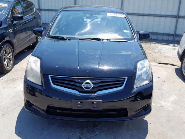 3N1AB6AP2AL636956 - 2010 NISSAN SENTRA 2.0 BLACK photo 9