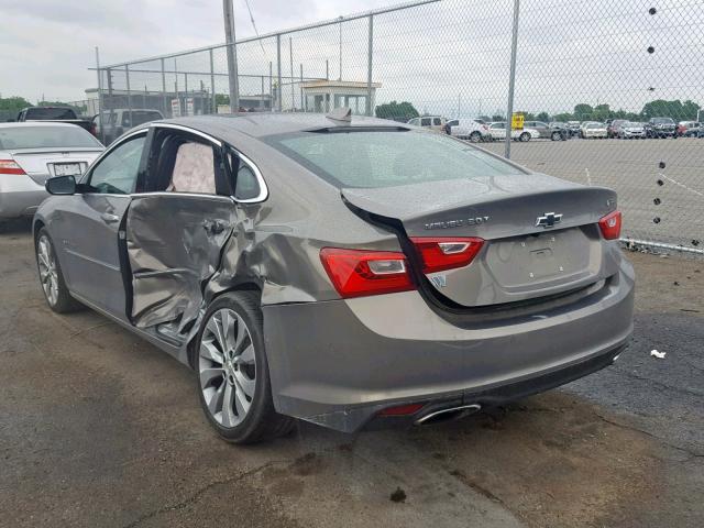 1G1ZH5SXXHF283497 - 2017 CHEVROLET MALIBU PRE GRAY photo 3
