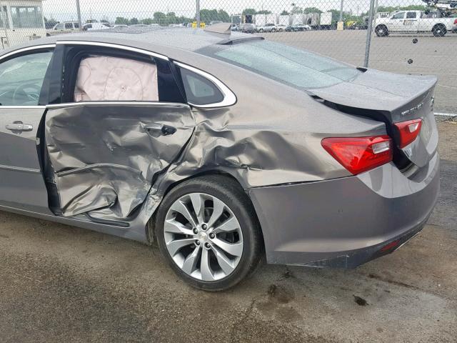 1G1ZH5SXXHF283497 - 2017 CHEVROLET MALIBU PRE GRAY photo 9