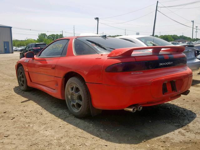 JA3AM64J6RY037663 - 1994 MITSUBISHI 3000 GT SL RED photo 3