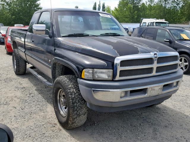 1B7KF23W6TJ124615 - 1996 DODGE RAM 2500 BLACK photo 1