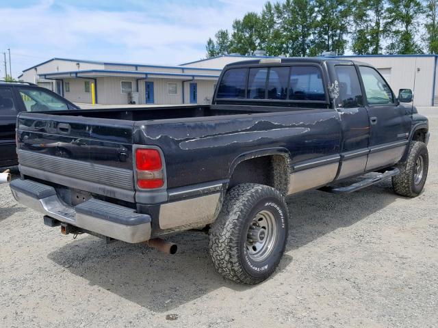 1B7KF23W6TJ124615 - 1996 DODGE RAM 2500 BLACK photo 4