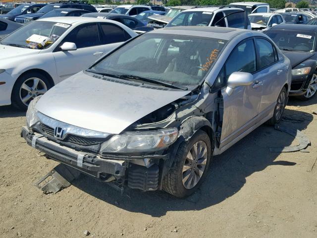 19XFA1F92BE029450 - 2011 HONDA CIVIC EXL 银色 照片 2