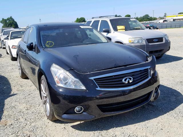 JN1CV6AP7CM620759 - 2012 INFINITI G37 BASE BLACK photo 1