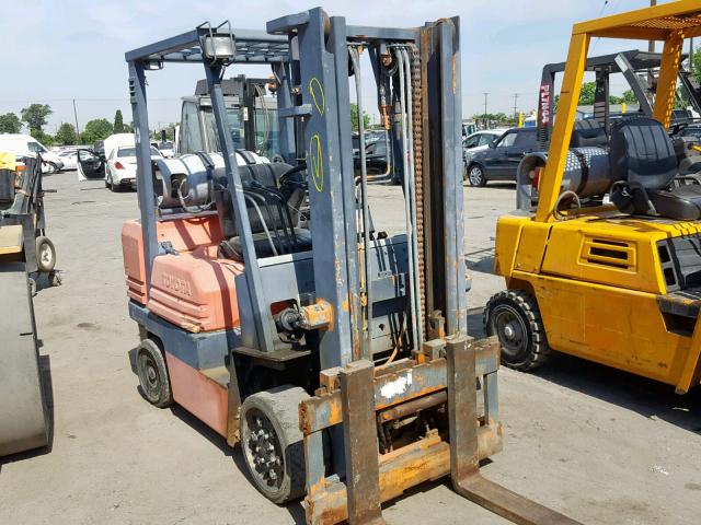 N0V1NF0UND1 - 1993 TOYOTA FORKLIFT ORANGE photo 1