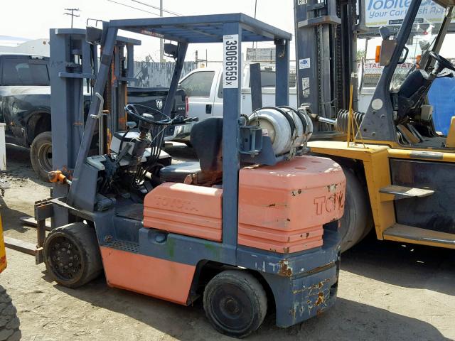 N0V1NF0UND1 - 1993 TOYOTA FORKLIFT ORANGE photo 9