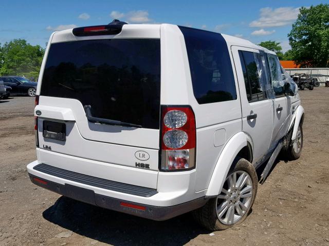 SALAG2D45CA634985 - 2012 LAND ROVER LR4 HSE WHITE photo 4