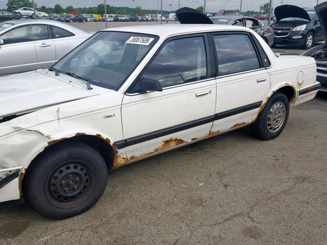 1G3AL54N4N6396811 - 1992 OLDSMOBILE CUTLASS CI WHITE photo 10