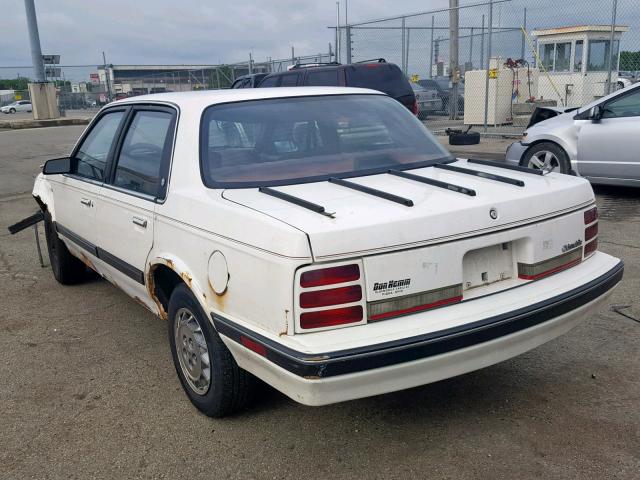1G3AL54N4N6396811 - 1992 OLDSMOBILE CUTLASS CI WHITE photo 3
