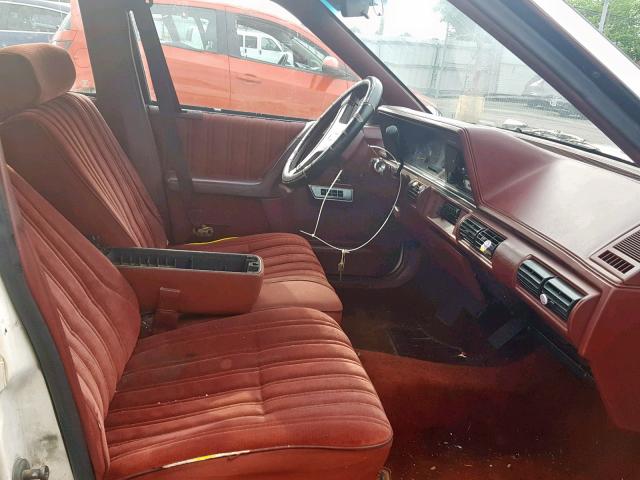 1G3AL54N4N6396811 - 1992 OLDSMOBILE CUTLASS CI WHITE photo 5