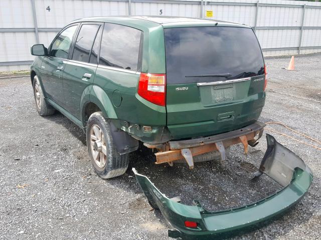 4S2DF58X324605158 - 2002 ISUZU AXIOM XS Yaşıl foto 3