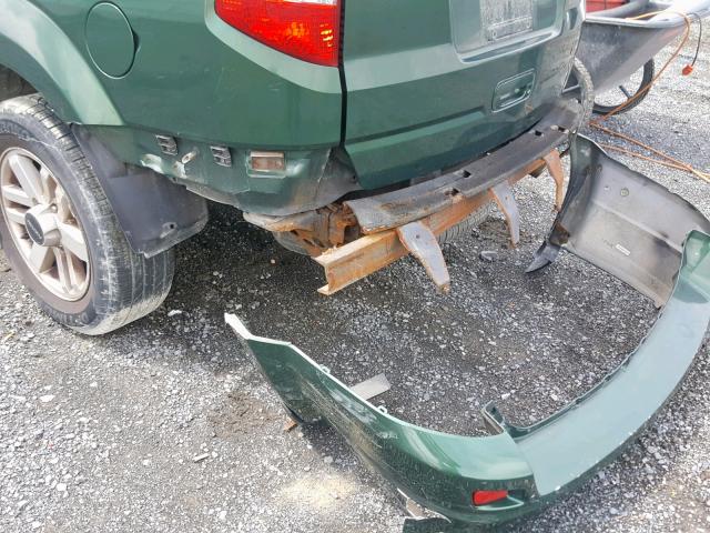 4S2DF58X324605158 - 2002 ISUZU AXIOM XS Yaşıl foto 9