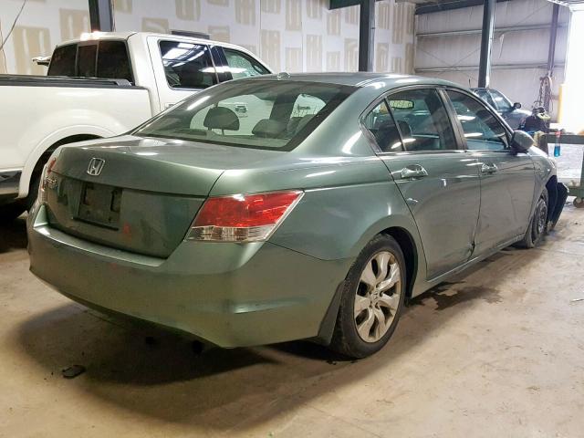 1HGCP26888A117611 - 2008 HONDA ACCORD EXL GREEN photo 4