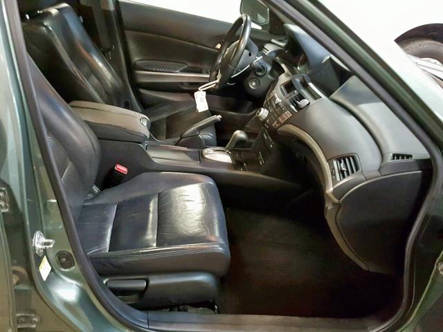 1HGCP26888A117611 - 2008 HONDA ACCORD EXL GREEN photo 5