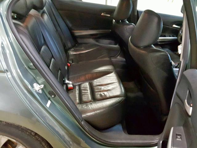 1HGCP26888A117611 - 2008 HONDA ACCORD EXL GREEN photo 6