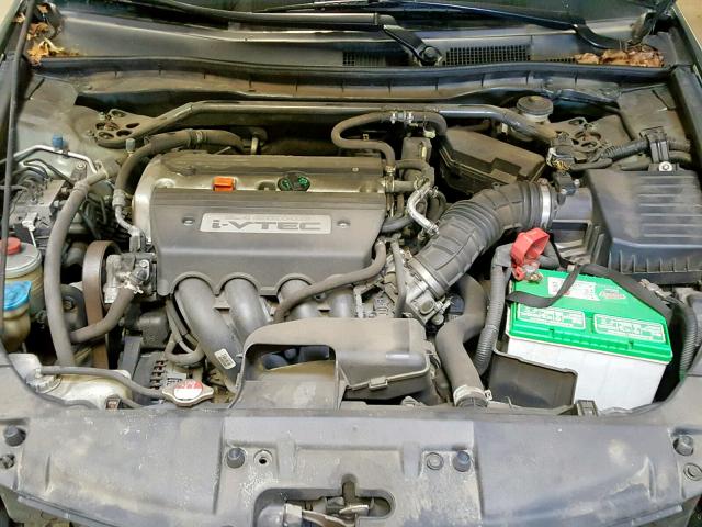 1HGCP26888A117611 - 2008 HONDA ACCORD EXL GREEN photo 7