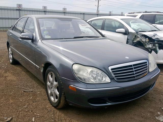 WDBNG84J86A469082 - 2006 MERCEDES-BENZ S 500 4MAT GRAY photo 1