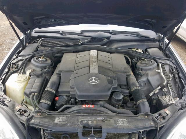 WDBNG84J86A469082 - 2006 MERCEDES-BENZ S 500 4MAT GRAY photo 7