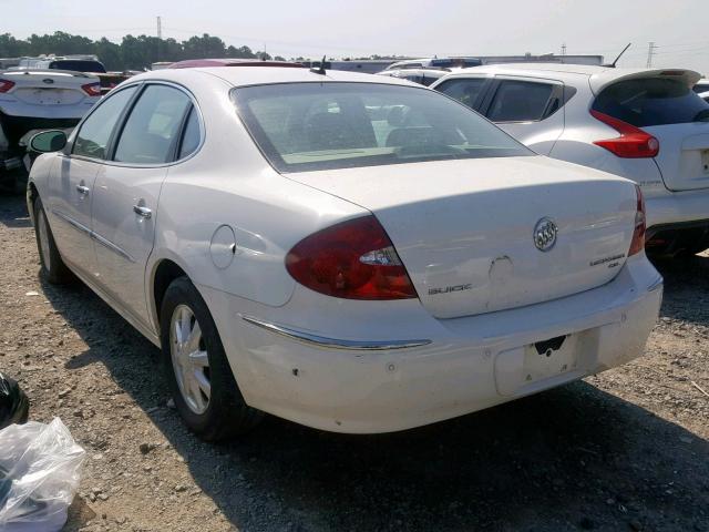 2G4WD582561178626 - 2006 BUICK LACROSSE C WHITE photo 3