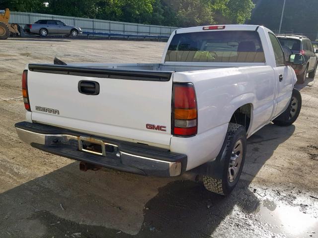 3GTEC14X67G209484 - 2007 GMC NEW SIERRA WHITE photo 4