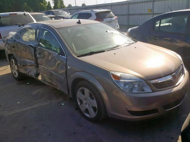 1G8ZS57B28F152189 - 2008 SATURN AURA XE BROWN photo 1