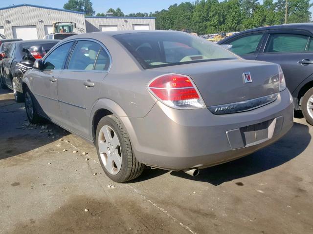 1G8ZS57B28F152189 - 2008 SATURN AURA XE BROWN photo 3