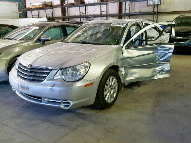 1C3LC46K97N596974 - 2007 CHRYSLER SEBRING SILVER photo 2