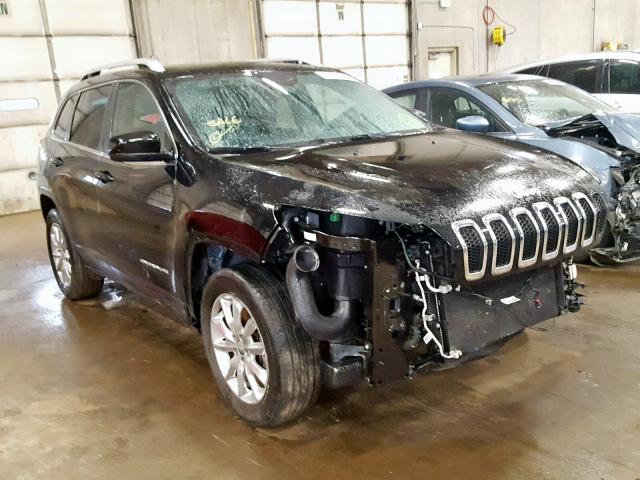 1C4PJMDS1HW556485 - 2017 JEEP CHEROKEE L BLACK photo 1