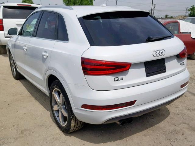 WA1EFCFSXFR000522 - 2015 AUDI Q3 PREMIUM WHITE photo 3