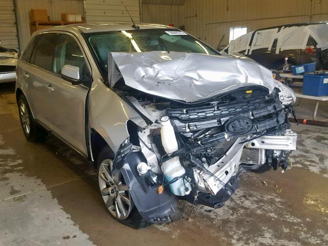 2FMDK4KC9DBA91411 - 2013 FORD EDGE LIMIT SILVER photo 1