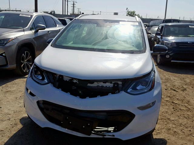 1G1FX6S03H4161249 - 2017 CHEVROLET BOLT EV PR WHITE photo 9