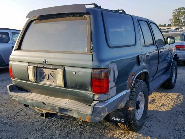 JT3VN39W5N0088894 - 1992 TOYOTA 4RUNNER VN GREEN photo 4