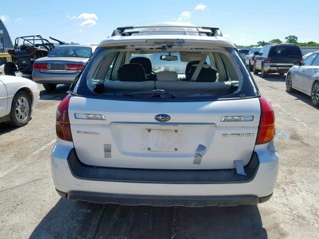 4S4BP61C977307647 - 2007 SUBARU LEGACY OUT WHITE photo 9