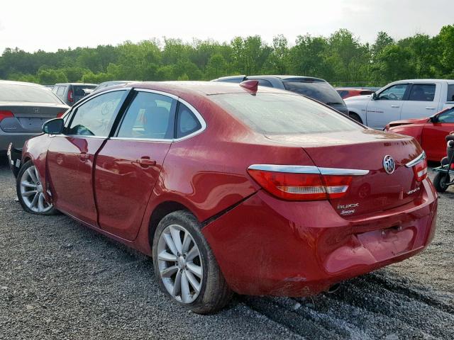 1G4PR5SK3F4146311 - 2015 BUICK VERANO CON RED photo 3