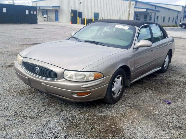 1G4HP54K1YU241895 - 2000 BUICK LESABRE CU GRAY photo 2