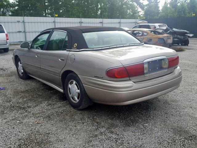 1G4HP54K1YU241895 - 2000 BUICK LESABRE CU GRAY photo 3