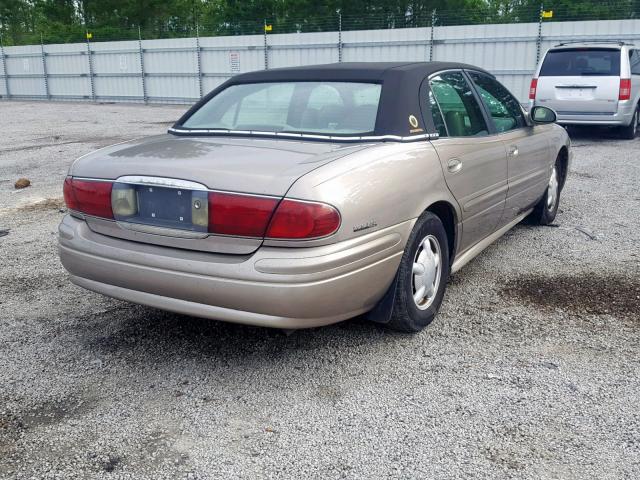 1G4HP54K1YU241895 - 2000 BUICK LESABRE CU GRAY photo 4