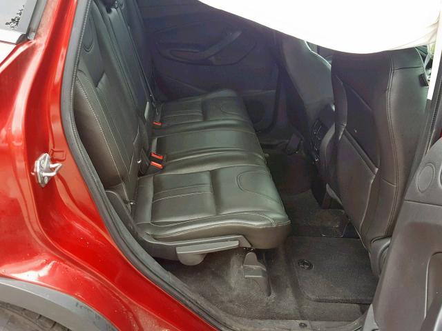 1FMCU9J94DUA04243 - 2013 FORD ESCAPE TIT RED photo 6