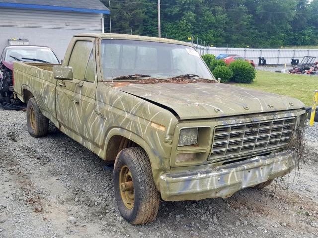 F14ENHK2823 - 1980 FORD F-150 GREEN photo 1