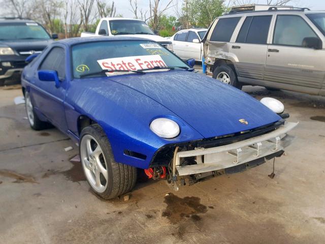 WP0JB0927HS862361 - 1987 PORSCHE 928 S BLUE photo 1