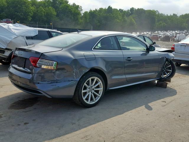 WAUM2AFR4GA048898 - 2016 AUDI A5 PREMIUM GRAY photo 4