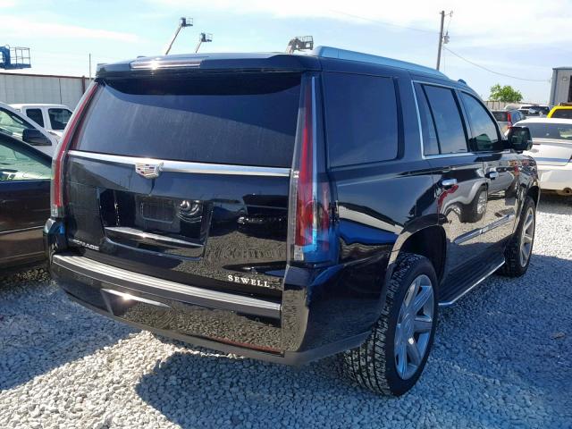 1GYS3BKJ5GR252585 - 2016 CADILLAC ESCALADE L BLACK photo 4