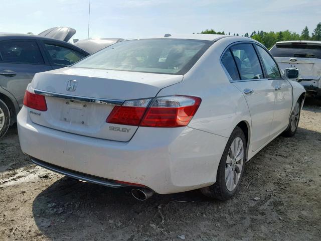 1HGCR2F83FA806723 - 2015 HONDA ACCORD EXL WHITE photo 4