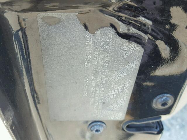 1G1ZS57F57F259429 - 2007 CHEVROLET MALIBU LS BLACK photo 10