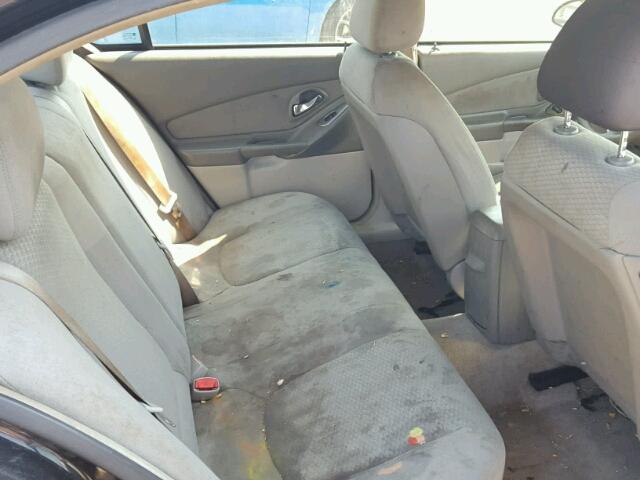 1G1ZS57F57F259429 - 2007 CHEVROLET MALIBU LS BLACK photo 6