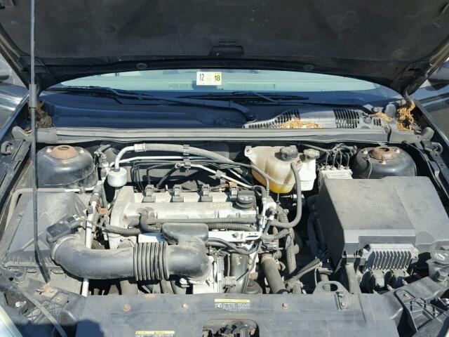 1G1ZS57F57F259429 - 2007 CHEVROLET MALIBU LS BLACK photo 7